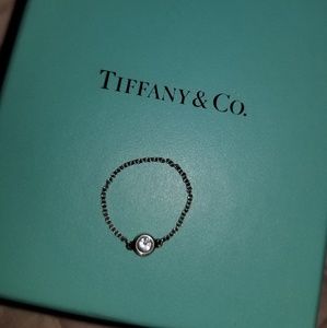Tiffany & Co. Sterling Silver Gemstone Ring